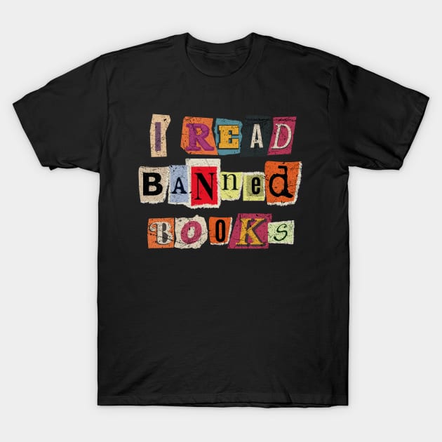 I Read Banned Books T-Shirt by MintaApparel
